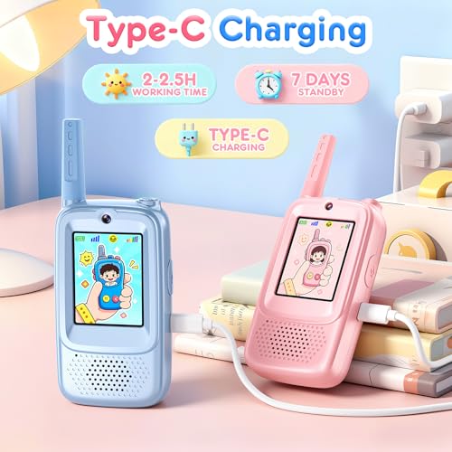 Thumbnail 6 de Joynite Walkie Talkie Bambini Ricaricabili: videochiamate in movimento per i più piccoli