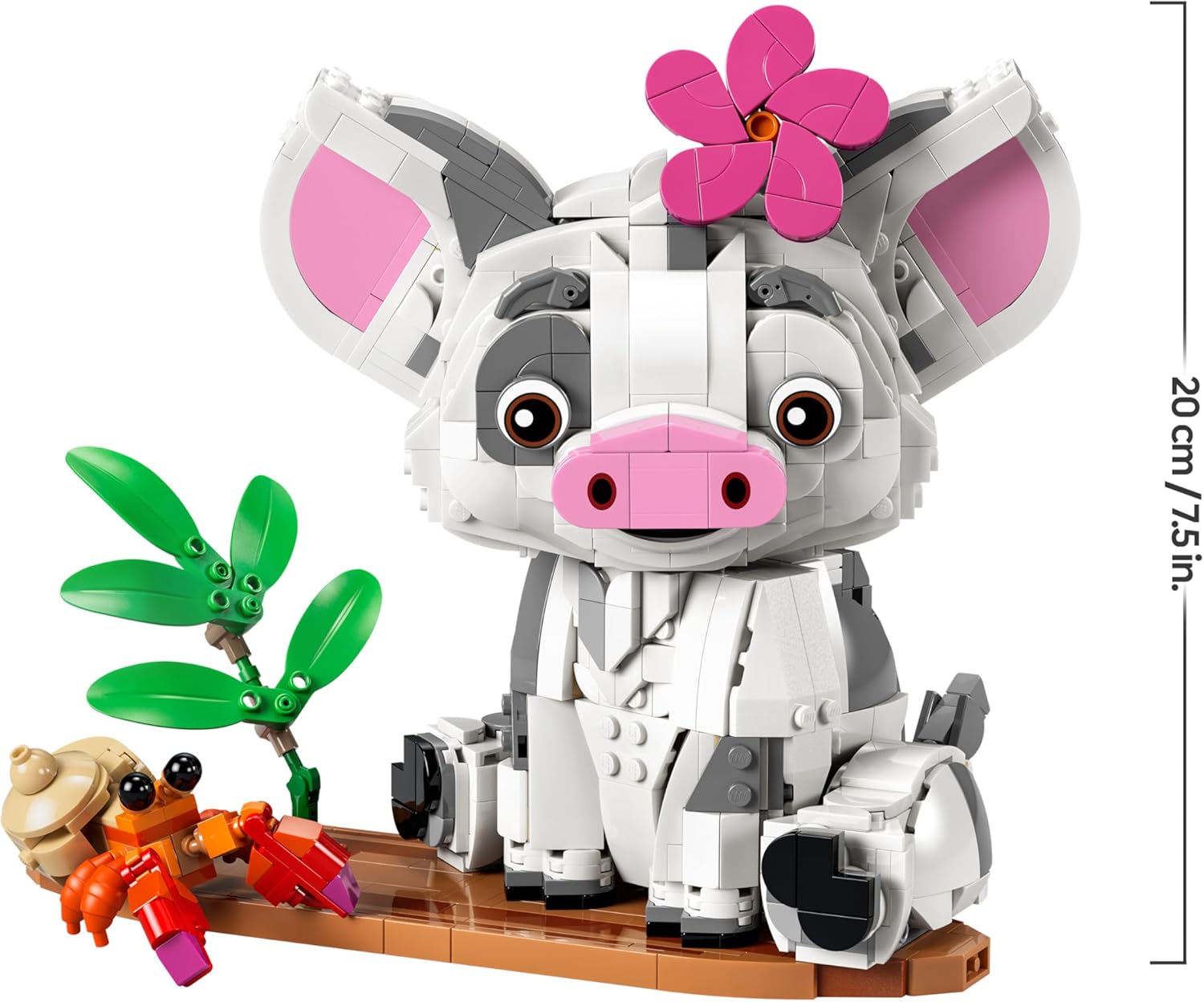 Thumbnail 6 de LEGO Disney Vaiana Pua – Das detailreiche Schweinchen-Set (43292) als Zimmerdeko