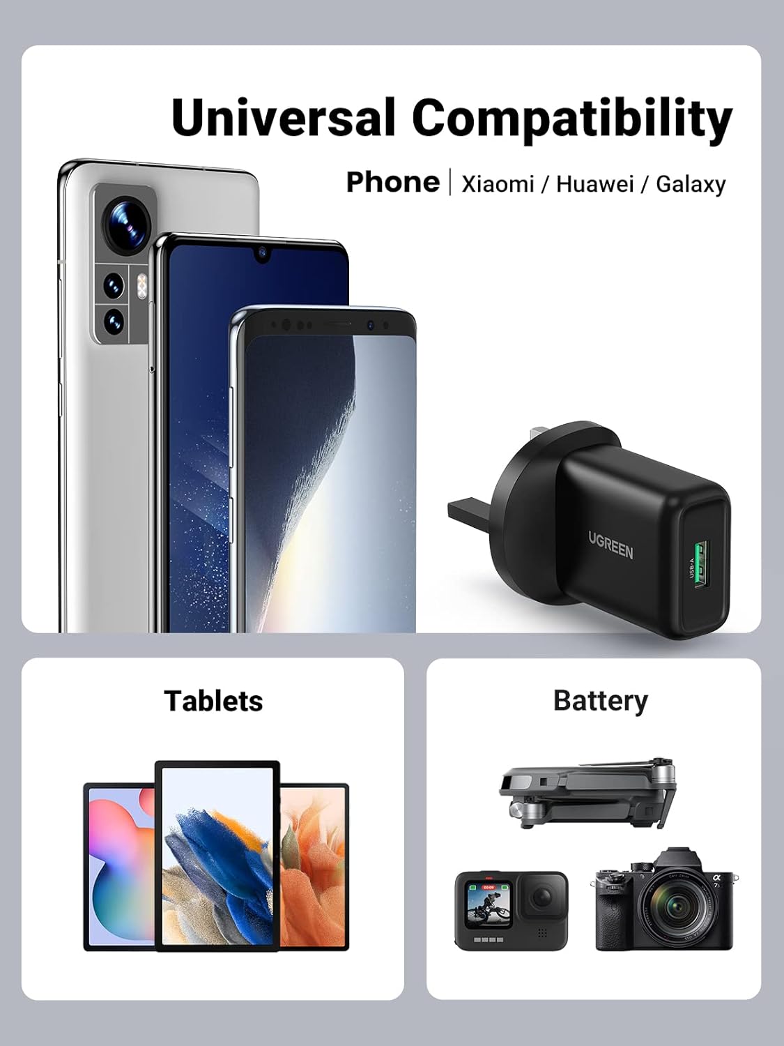 Thumbnail 3 de UGREEN USB Charger 18W Quick Charge