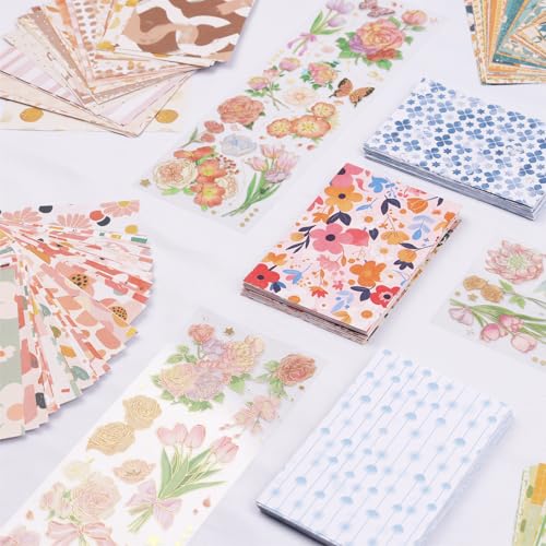 Thumbnail 3 de Conkoiss 403 PCS Scrapbook Paper pack ✂️