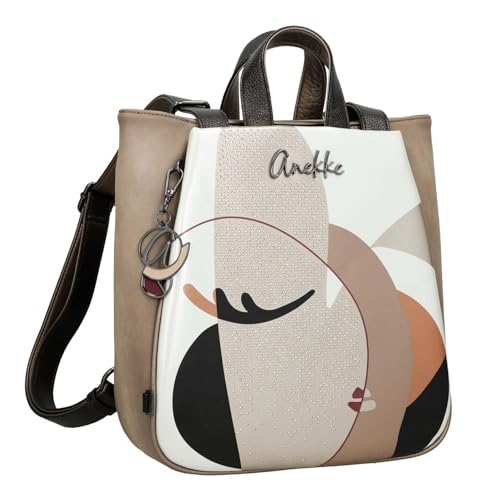 Detalle de Anekke Mochila doble asa Eikon: arte que te acompaña