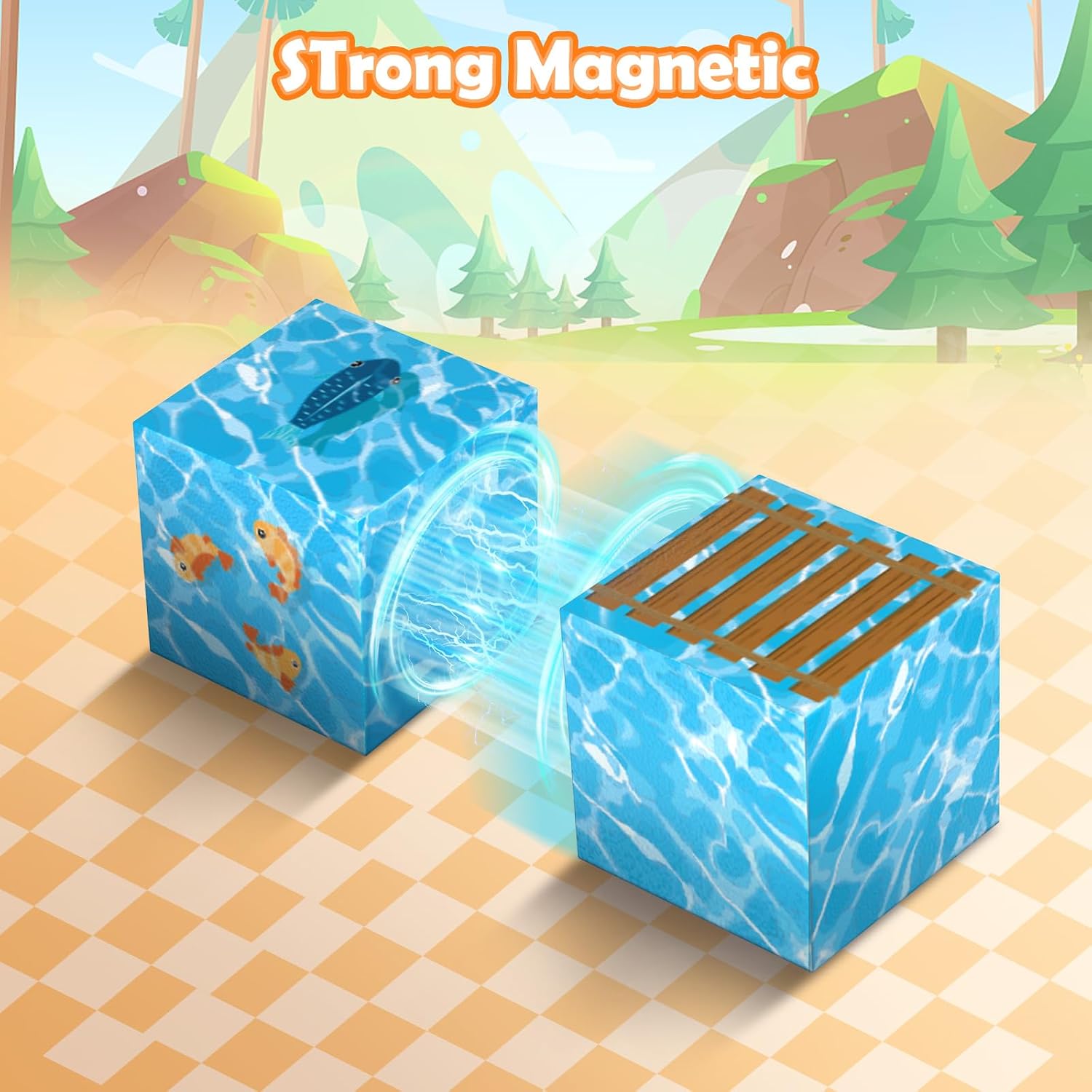 Detalle de HOPFROG Magnetic Building Blocks