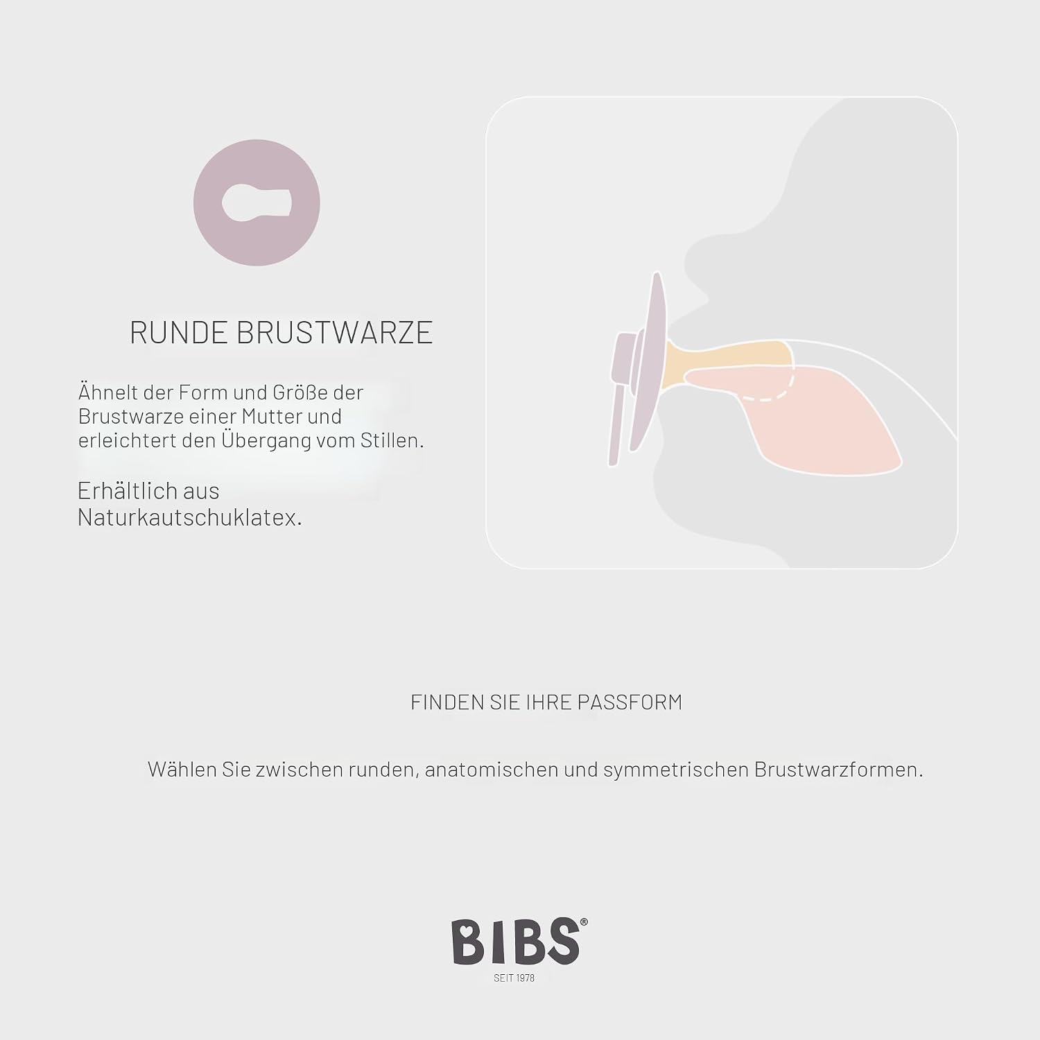 Detalle 1 de BIBS Colour Glow Schnuller 2er-Pack, Größe 1 👶