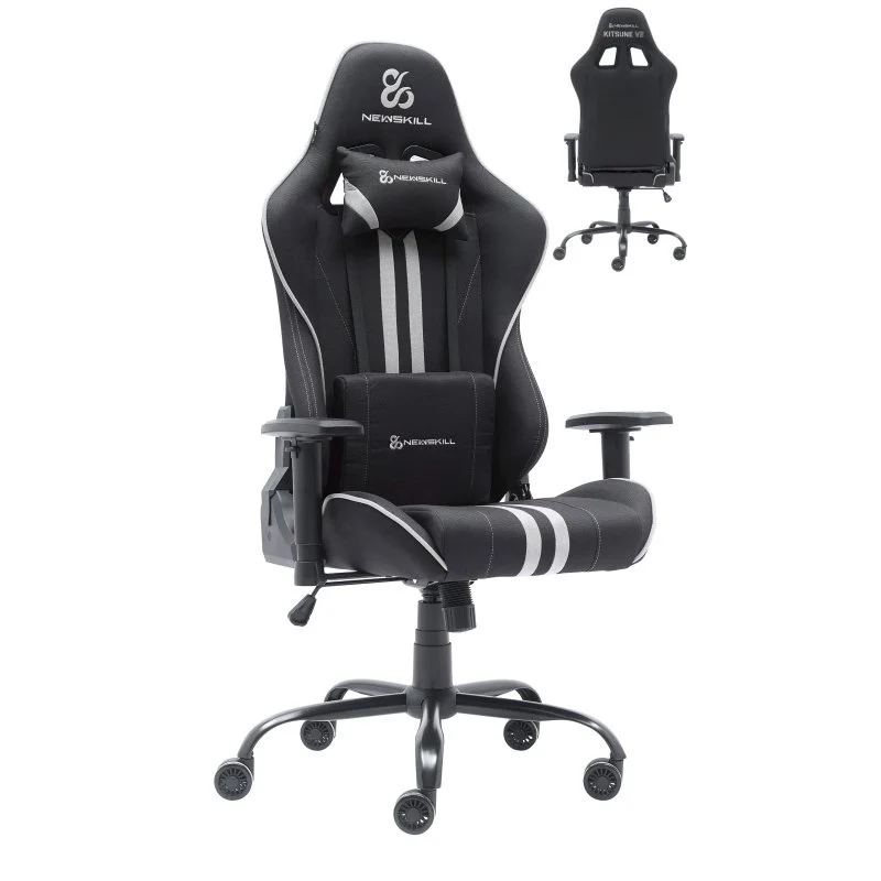 Detalle de Newskill Kitsune V2 Silla gaming tela transpirable, estructura acero