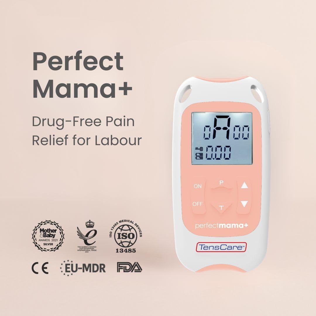 Thumbnail 1 de TensCare Perfect Mama+ TENS device for drug-free labour pain relief with contraction timer