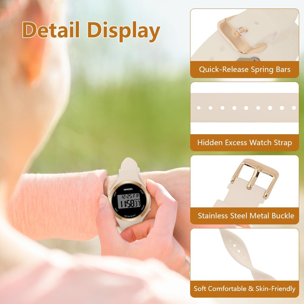 Detalle 2 de OFFCUP Orologio donna digitale con LED