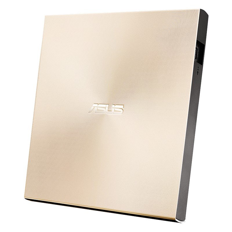Thumbnail 2 de Asus ZenDrive U8M grabadora de DVD portátil USB/USB-C dorada ultradelgada