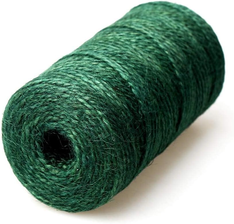 Detalle de nuoshen 200m green hemp garden twine