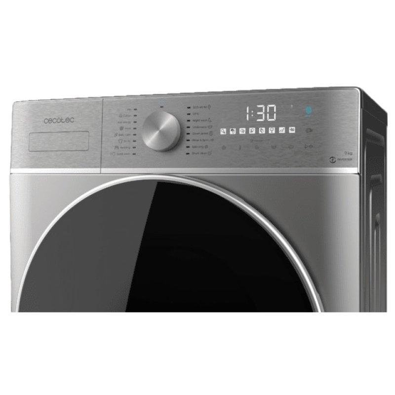 Detalle 2 de Cecotec Bolero DressCode 9800 Inverter Steel: Lavadora 9 kg con Vapor y Tecnología Inverter
