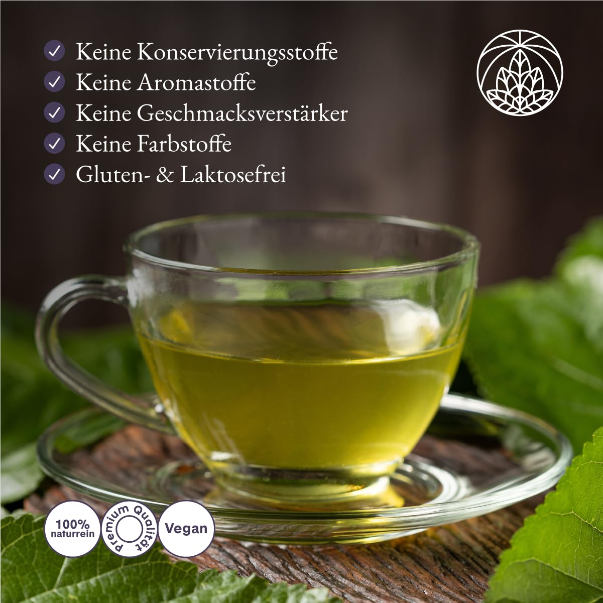 Detalle 2 de Maulbeerblätter Tee Monte Nativo (300 g) – Reiner Kräutertee aus 100% fairem Anbau