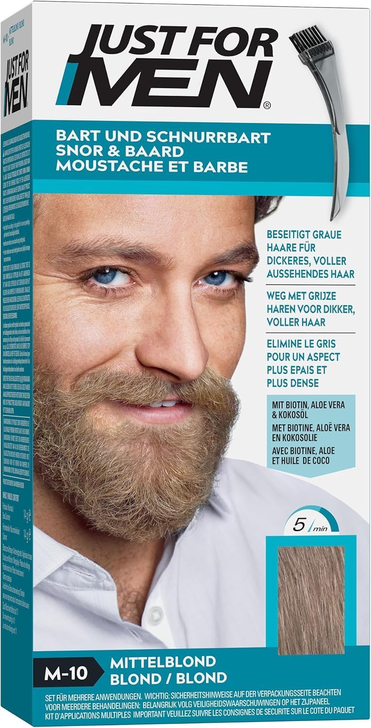 Thumbnail 6 de Just For Men Barbe & Moustache – coloration barbe Naturel, sans ammoniaque, Noir M55