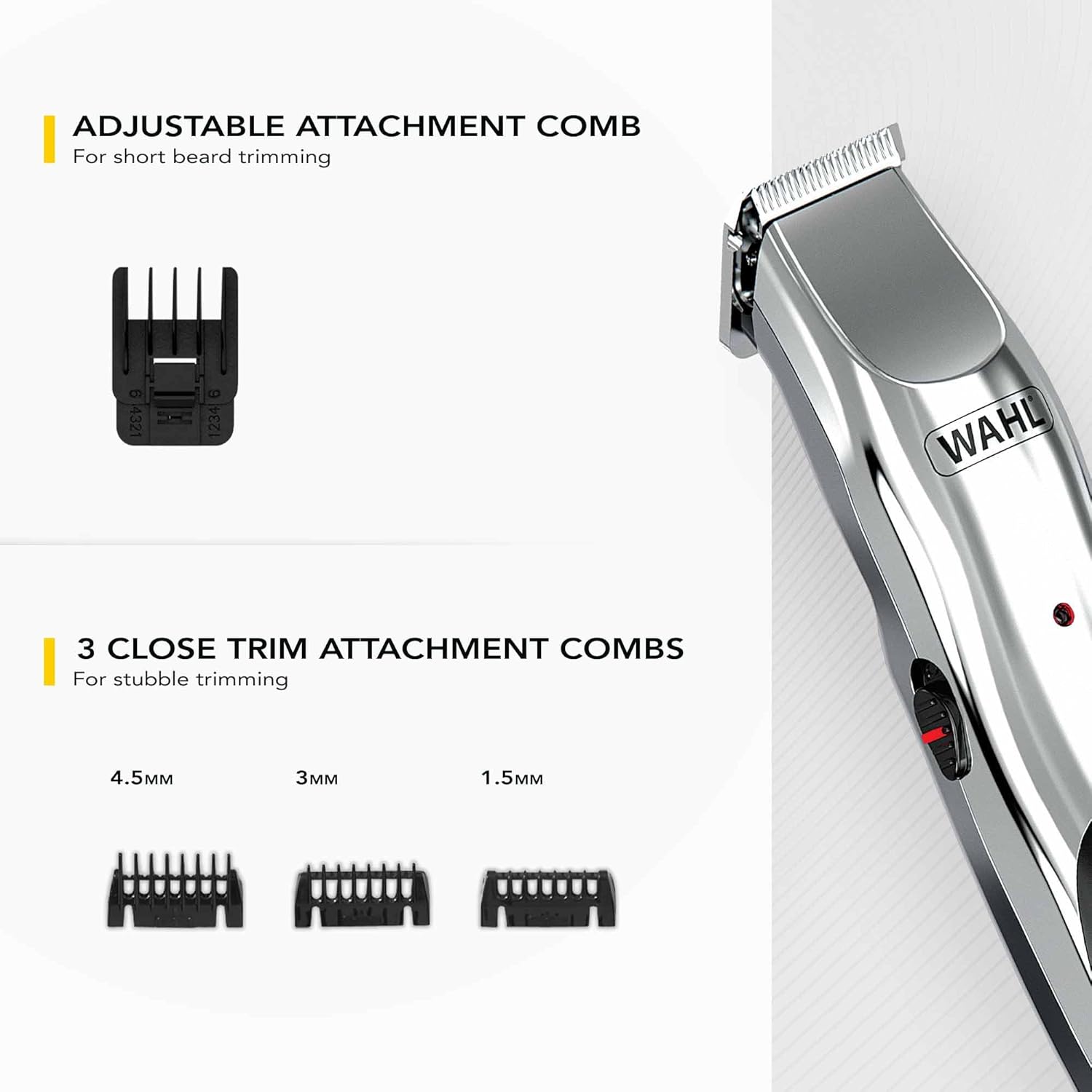 Detalle de Wahl Groomsman Cord/Cordless Stubble & Beard Trimmer