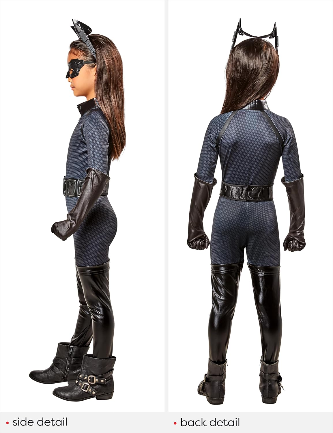 Detalle de Rubies DC Catwoman Costume for Kids, Small (4–6), Officially Licensed