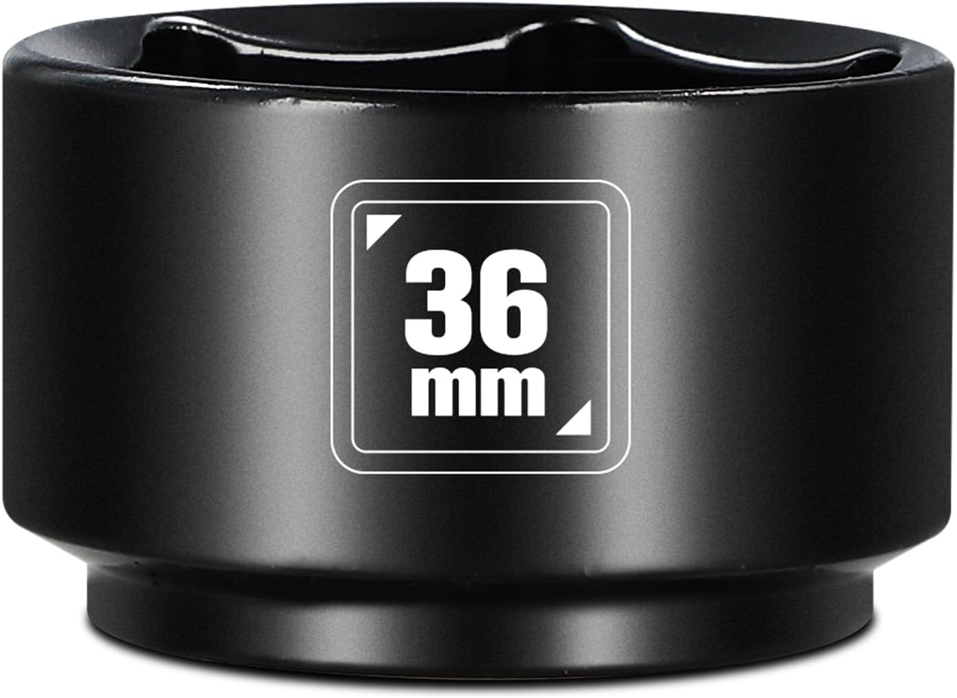 Detalle de BLACKROBOT 36mm Low-Profile Oil Filter Socket, 3/8-Inch Drive, 6-Point
