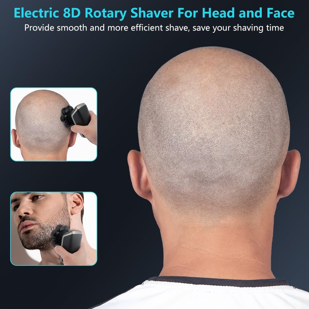 Thumbnail 6 de OFFCUP 8D Electric Head Shaver 90min