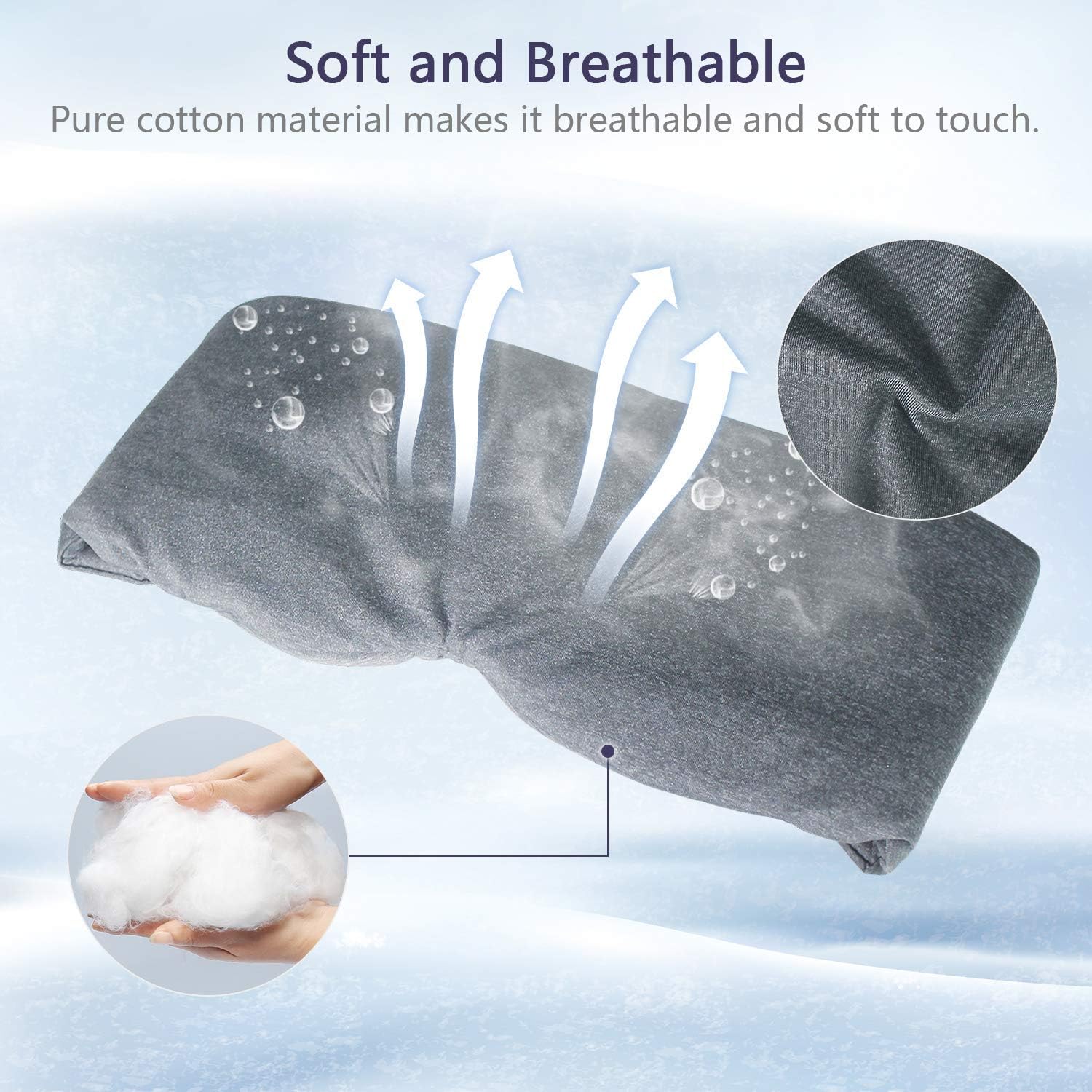 Thumbnail 4 de Sysrion Sleep Mask Ultra Soft Light‑Blocking Eye Mask 😴