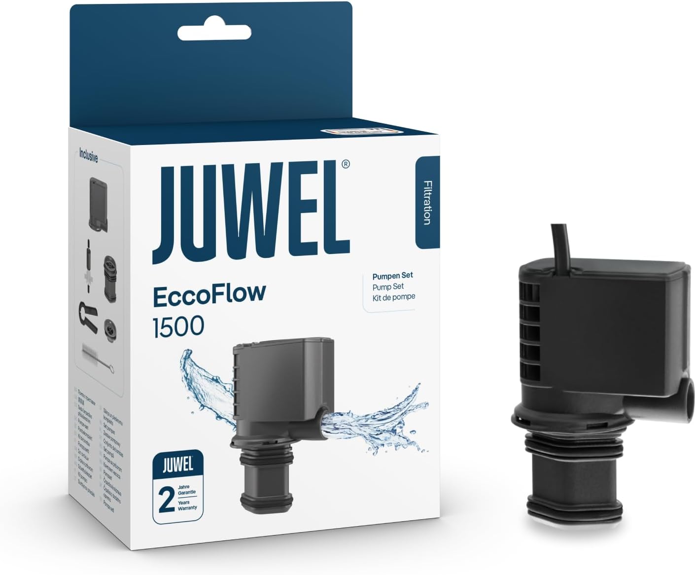 Detalle de Juwel Aquarium 85758 Eccoflow 1500 l/h – pompa do akwarium 24 W