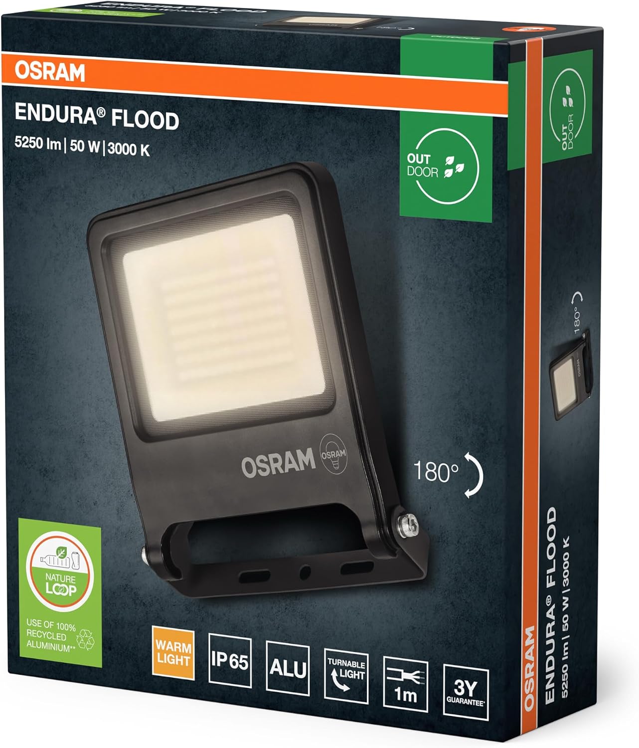 Detalle 2 de OSRAM ENDURA FLOOD PC 50W proiettore LED