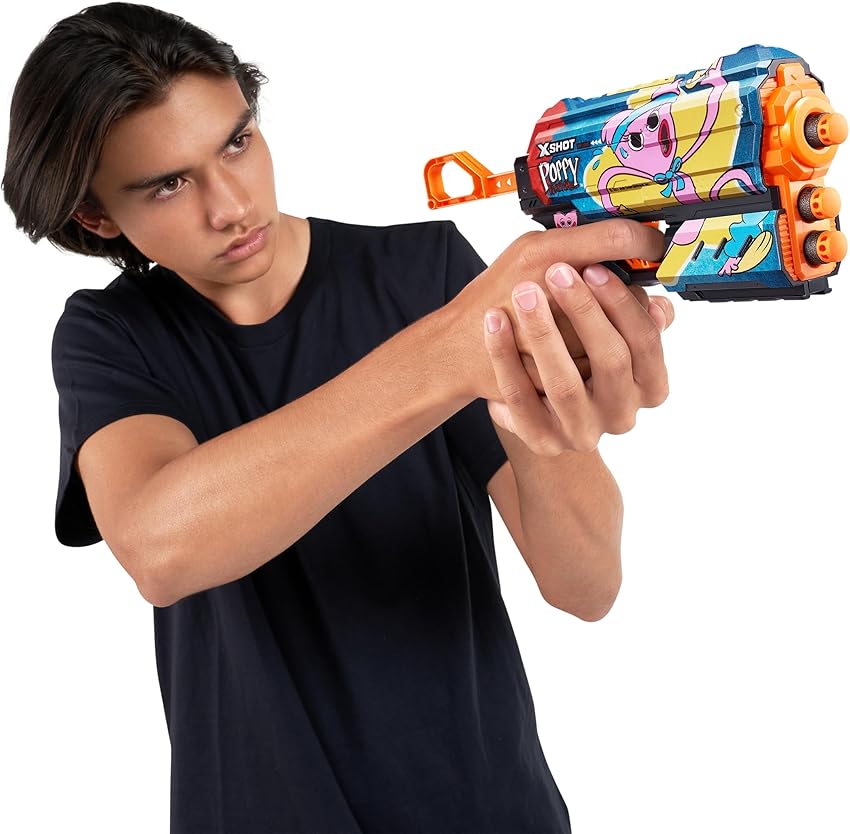 Thumbnail 5 de XSHOT-X-Shot Skins Flux Blaster Poppy Playtime 2 Pack