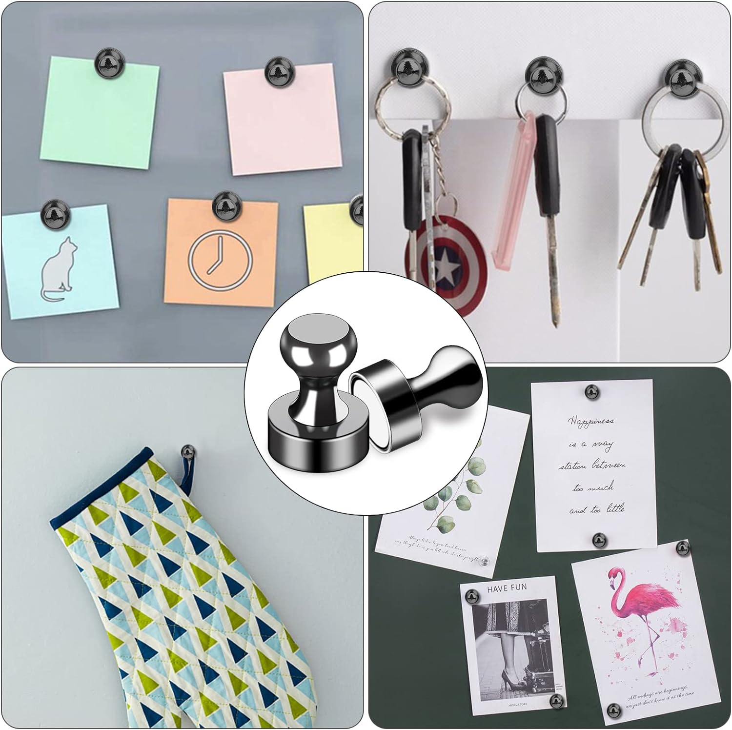 Thumbnail 5 de LOVIMAG Fridge Magnets 12-Pack strong magnets for fridge 📎