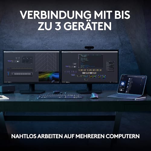 Thumbnail 9 de Logitech MX Keys S kabellose Tastatur – flüssiges Tippen, Multi-Device