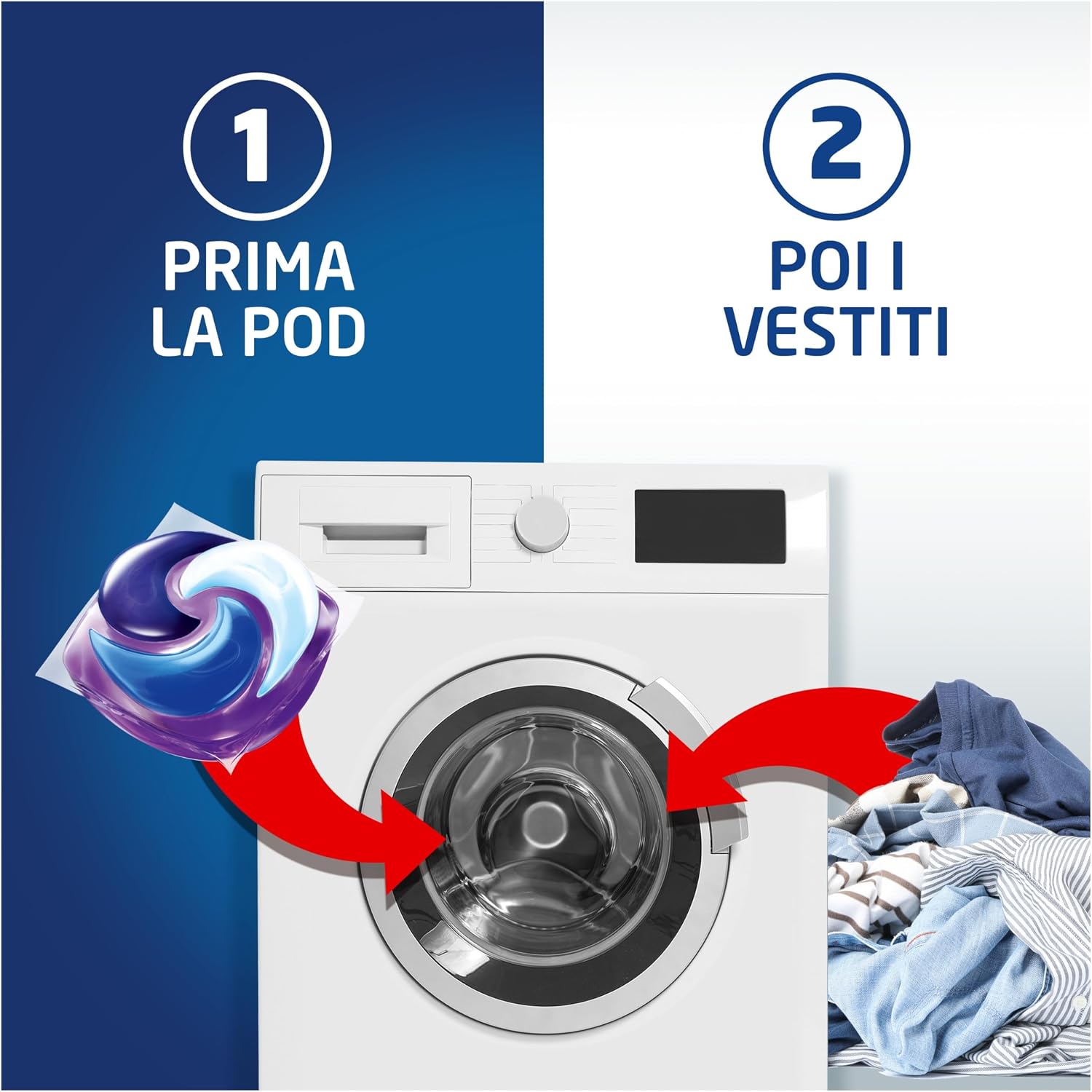 Thumbnail 6 de Dash Pods Detersivo in Capsule 132 lavaggi