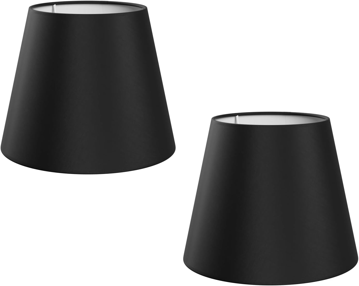 Thumbnail 6 de ledscom.de Pantalla de tela blanca Ø200 mm: estilo universal para luminarias E27/E14