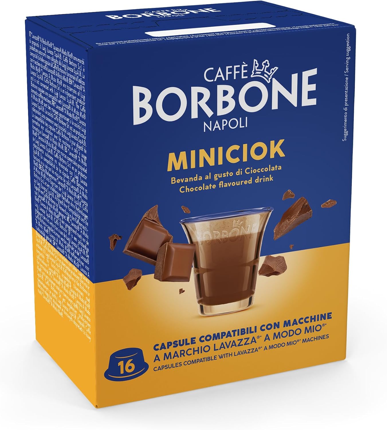 Thumbnail 4 de Caffè Borbone Don Carlo Miscela Nera 100 Capsule Lavazza A Modo Mio
