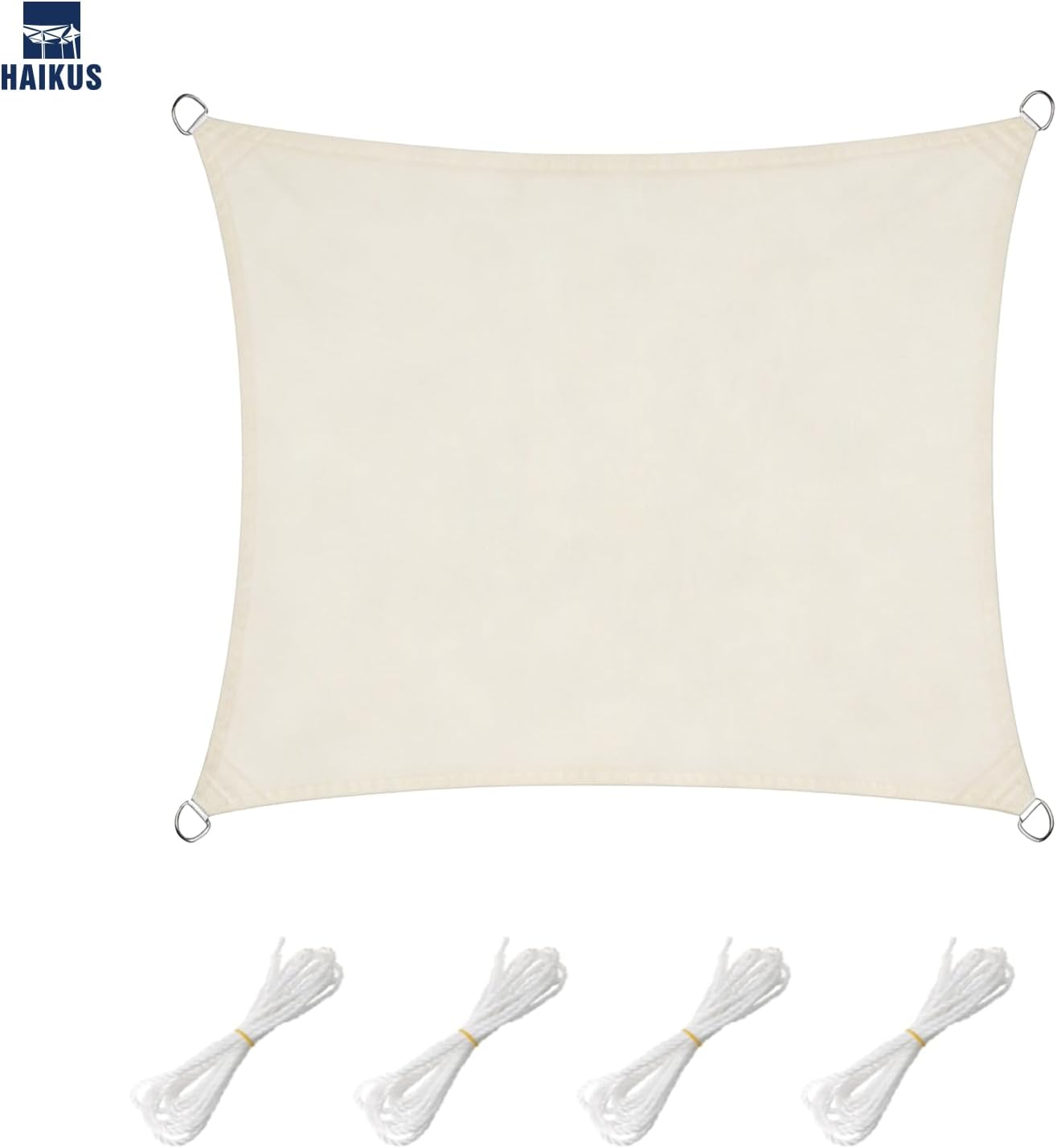 Thumbnail 1 de HAIKUS Tenda a Vela Impermeabile Quadrata 3x3 m Bianca Beige con telo ombreggiante e SPF 50+