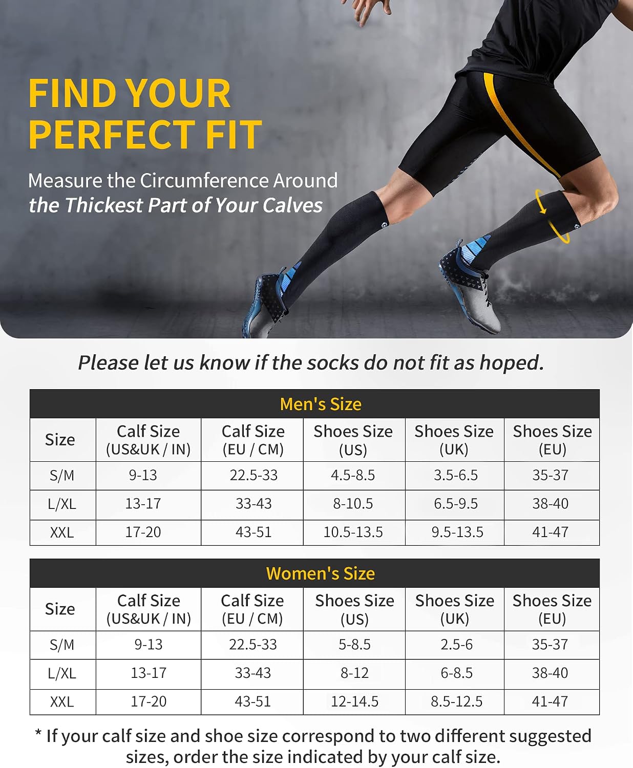 Detalle 2 de CAMBIVO Compression Socks for Women & Men (2 Pairs) – Flight, Travel, and Everyday Support