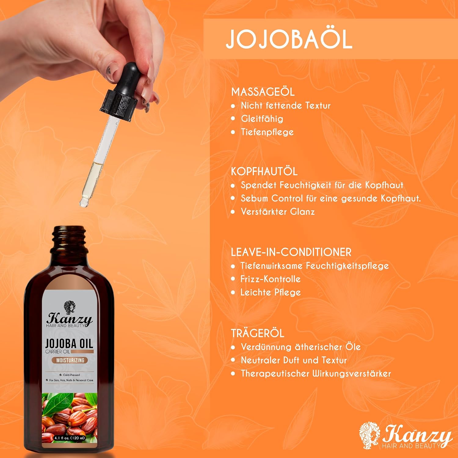 Thumbnail 5 de Kanzy Jojobaöl Bio 120ml ⚙