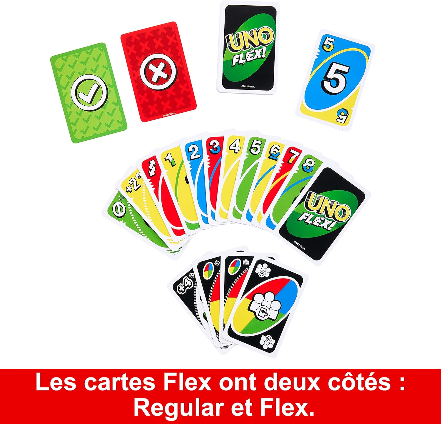 Thumbnail 2 de UNO Flex — Jeu de Cartes pour Adultes et Soirées (2 à 8 joueurs, à partir de 7 ans)