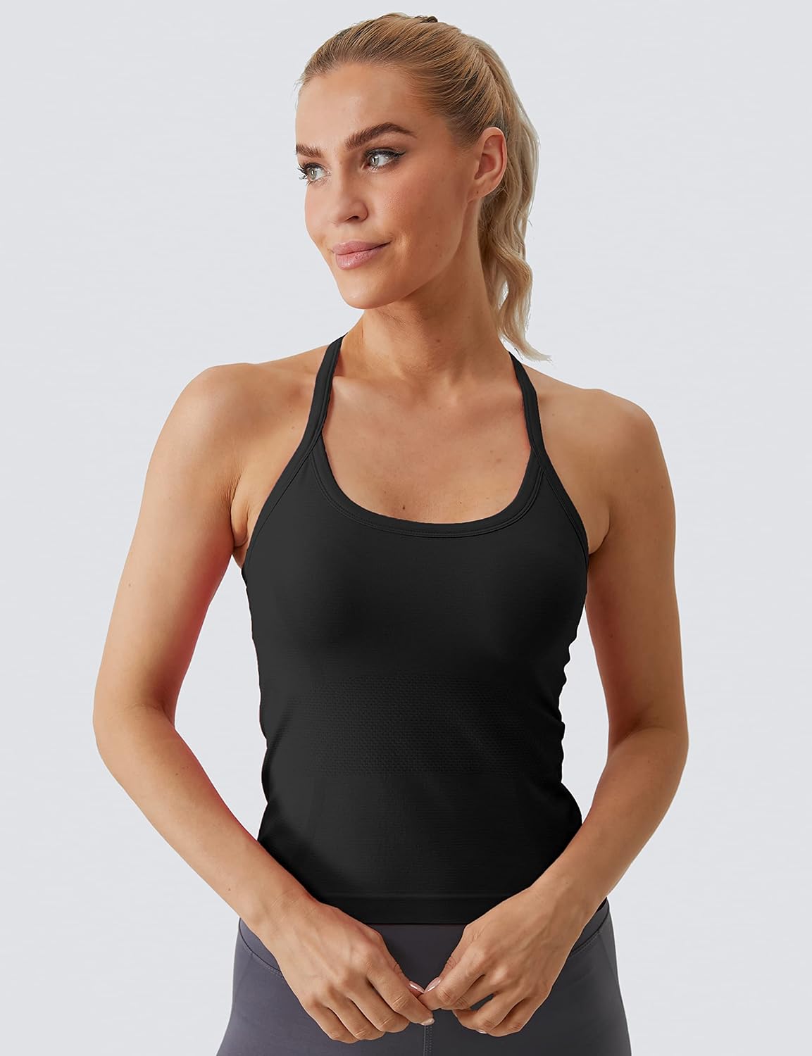 Detalle 2 de MathCat Workout Tank Built-In Bra