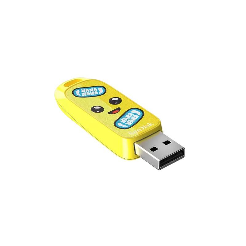 Thumbnail 2 de Sandisk SDCZIF-064G-G46 Fortnite Banano 64GB Amarillo — USB 3.2 Gen 1, 130 MB/s
