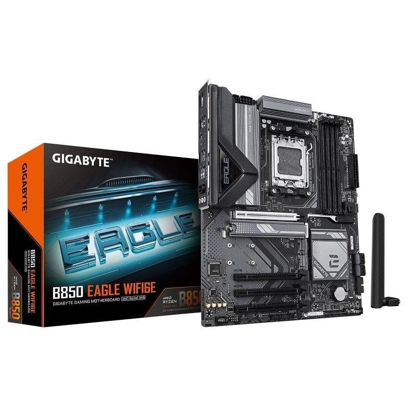 Detalle de Gigabyte B850 EAGLE WIFI6E placa base AM5 para DDR5