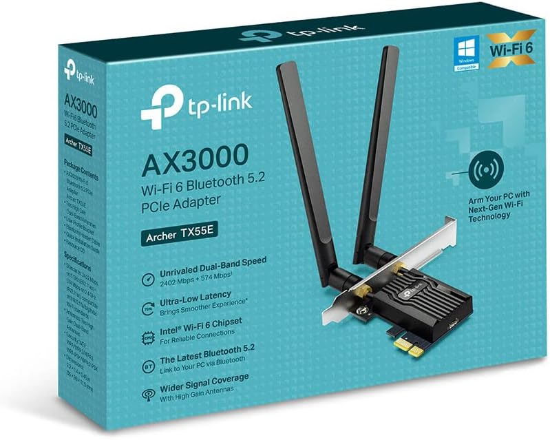 Thumbnail 6 de TP-Link Archer TX55E AX3000 Wi‑Fi 6 PCIe card
