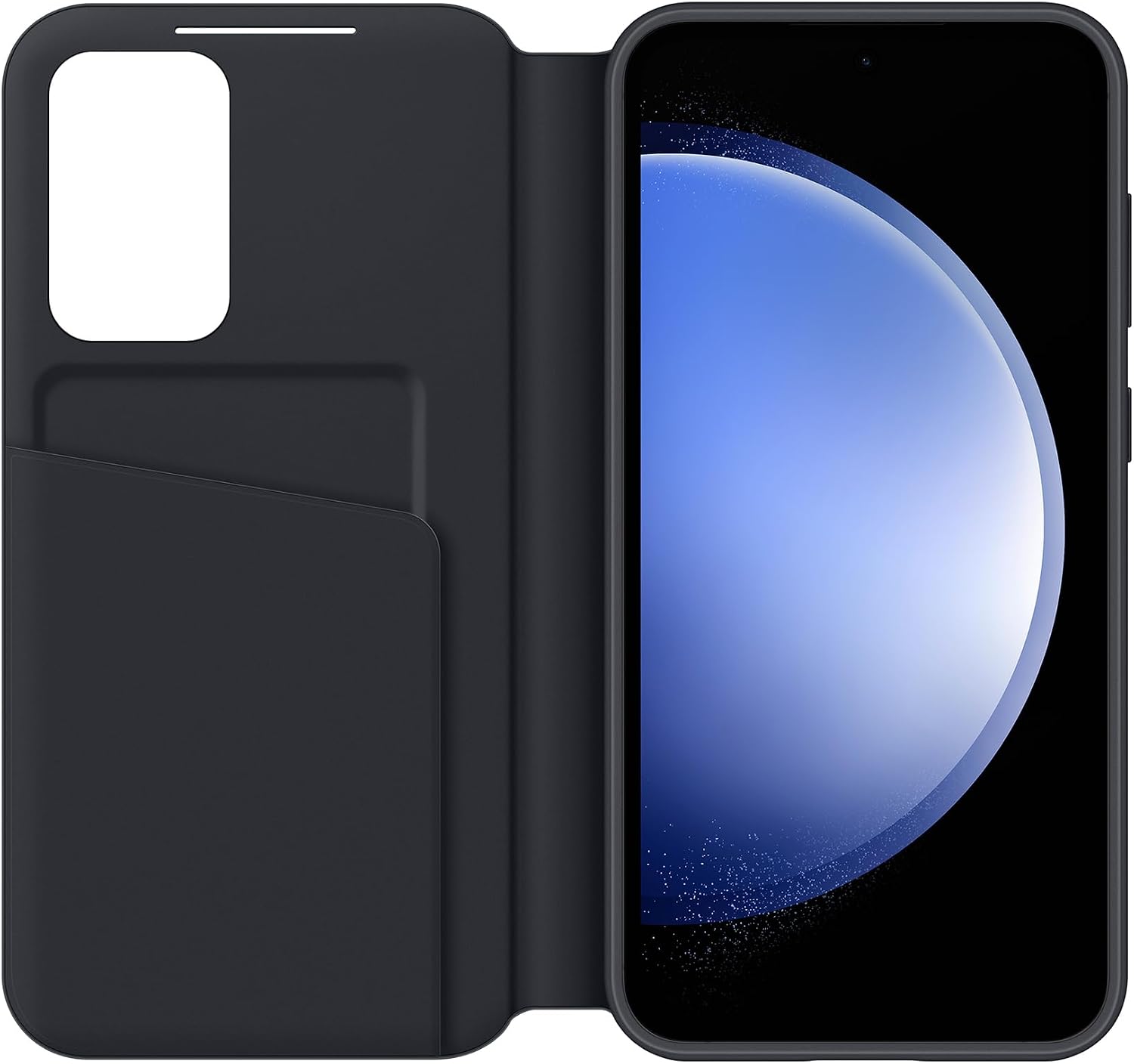 Detalle de Samsung Galaxy Official S23 FE Smart View Wallet Case, Black