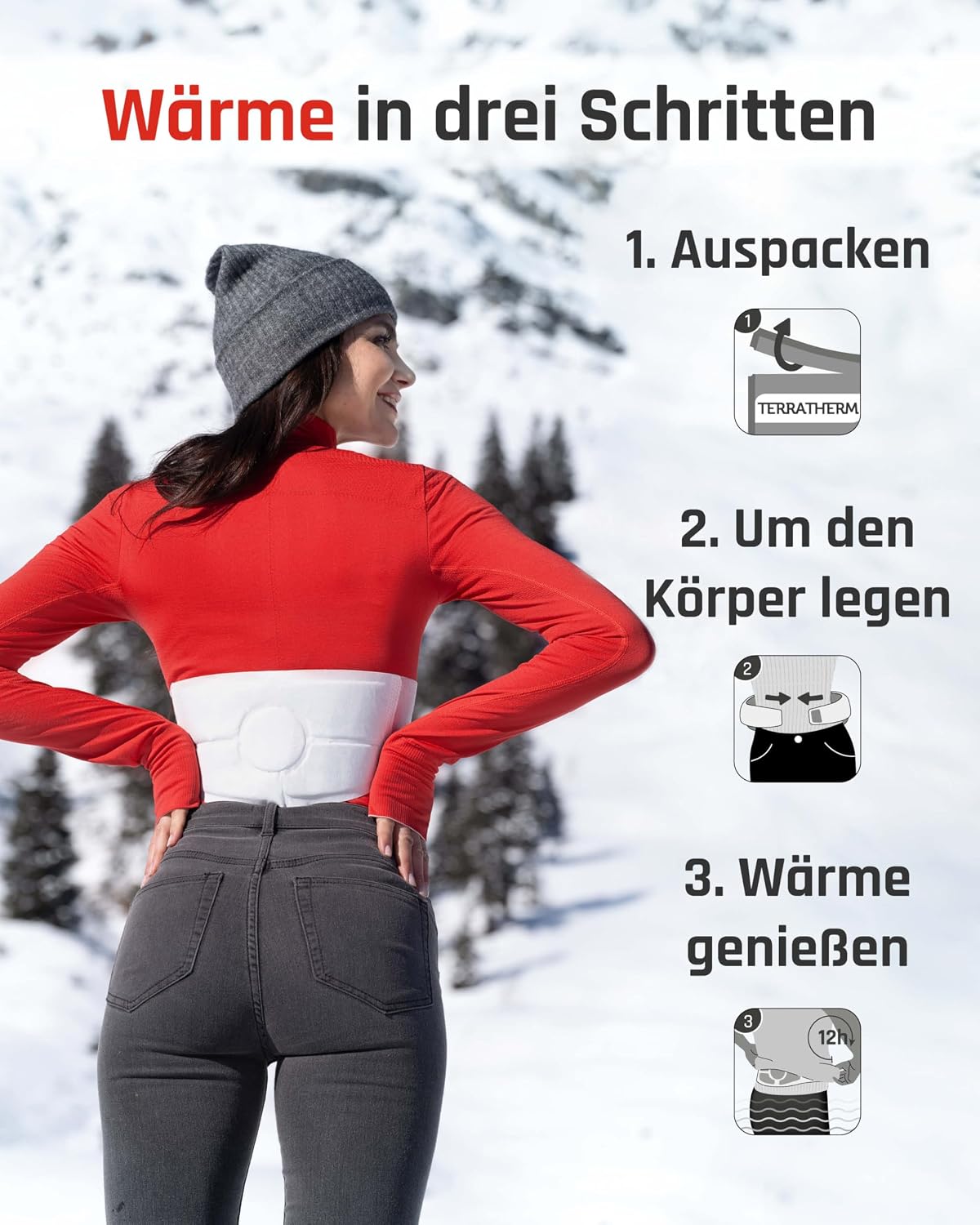 Thumbnail 2 de TerraTherm Wärmegürtel 12h für Rücken