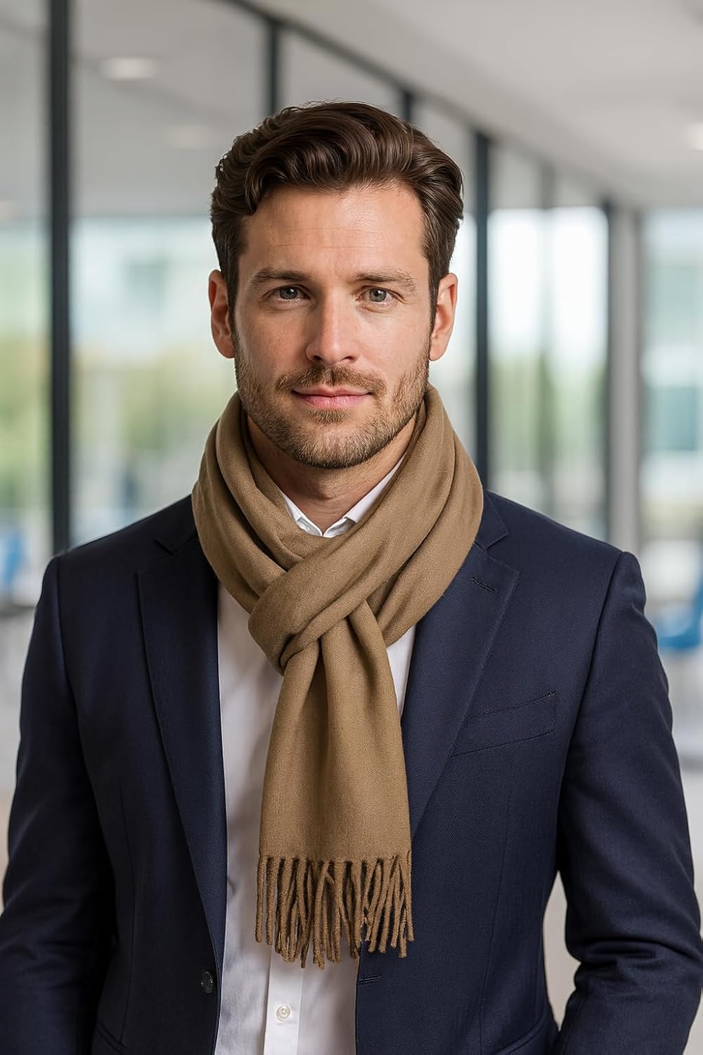 Thumbnail 2 de KARMA.DIEM Schal XXL 180x65 cm – Cashmere Merino Touch