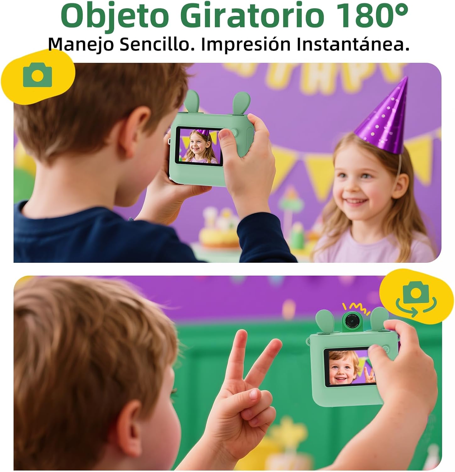 Thumbnail 4 de ORGSTA Camara de Fotos Infantil 32G 1001mAh