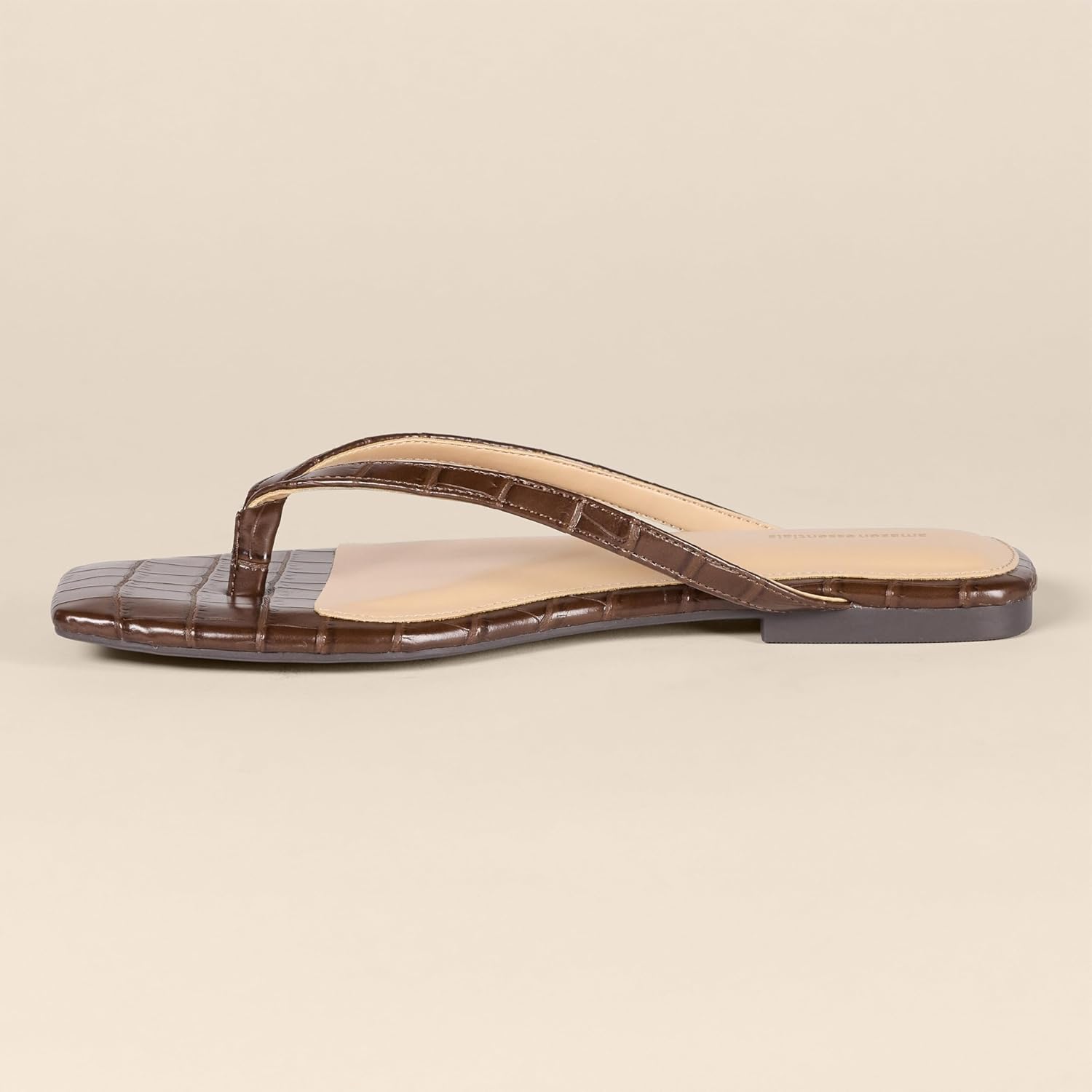 Thumbnail 2 de Damen Zehentrenner Sandalen von Amazon Essentials mit gepolsterter Memory-Schaum Innensohle