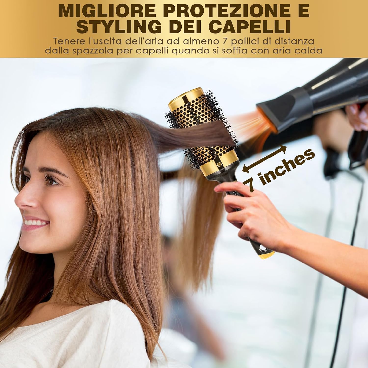 Thumbnail 6 de Shinlea Spazzola 53 mm per capelli ricci
