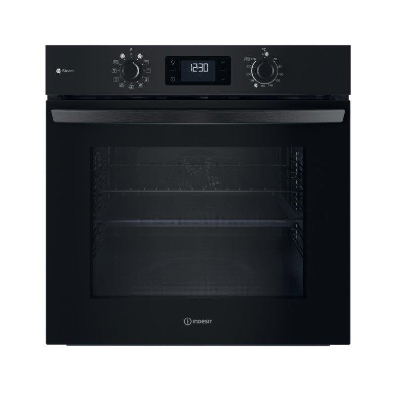 Thumbnail 3 de Horno Multifunción Indesit IO 258HS B 71L 60 cm Hidrolítico A+ Vapor Grill Negro