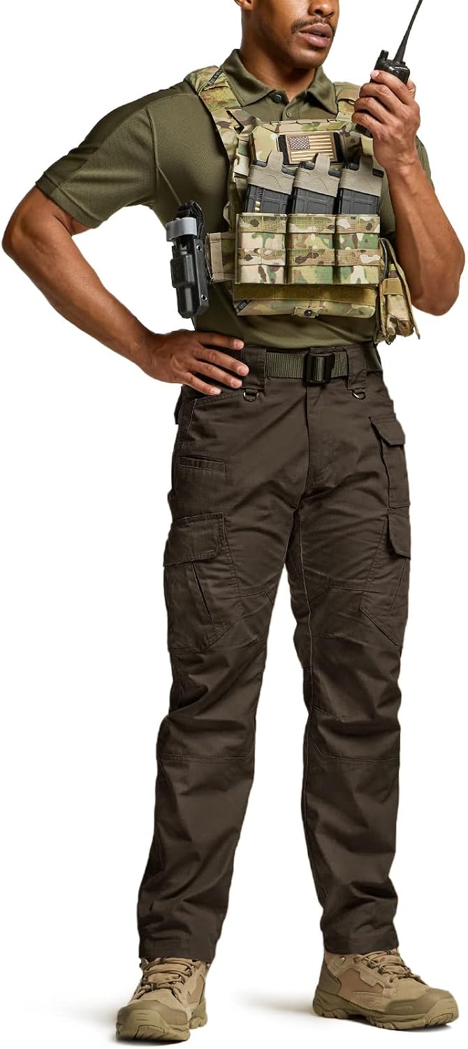 Thumbnail 3 de CQR TLP117 Men's Tactical Cargo Pants, Water-Resistant Ripstop