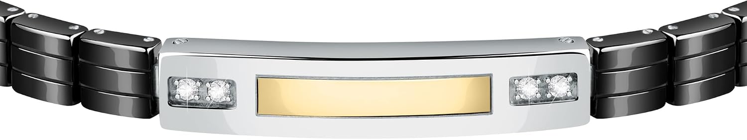 Detalle 2 de Morellato Bracciale Uomo SATM11 Collezione GOLD