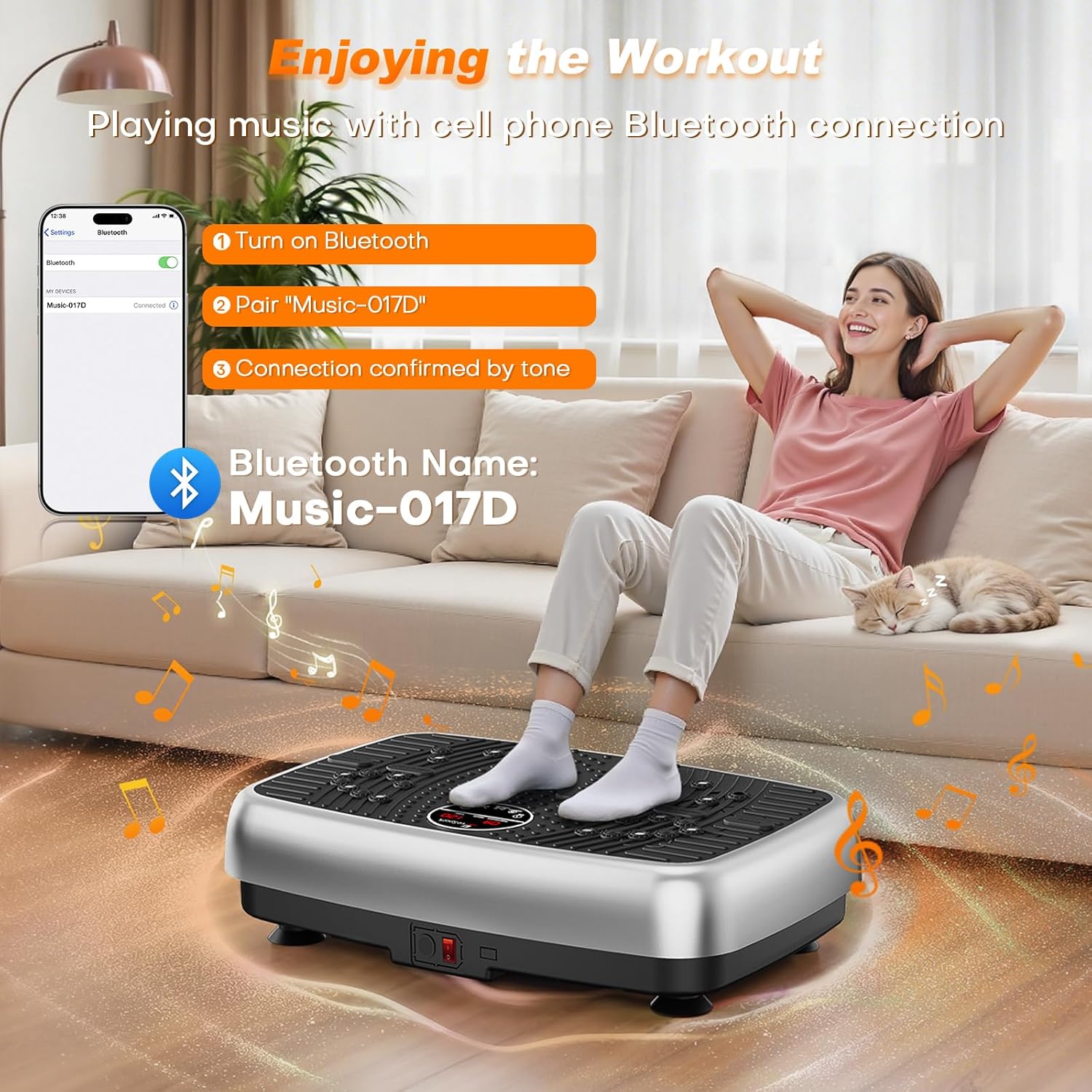 Thumbnail 2 de EvoSpark 2026 Dual Motor Vibration Plate for Home 🏋