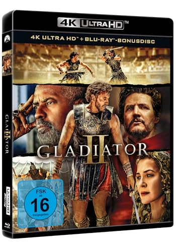 Thumbnail 1 de Gladiator II en 4K UHD Blu-ray (Warner Bros): edición de 3 discos