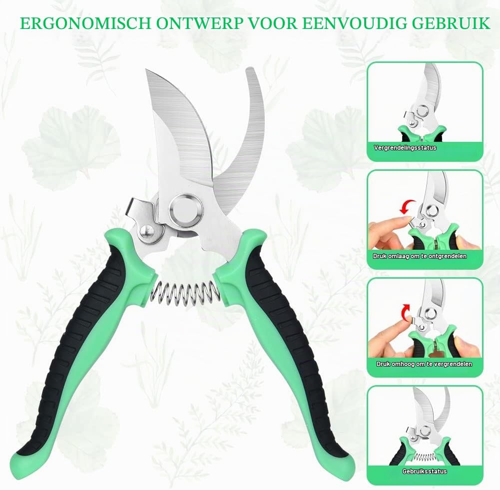 Thumbnail 3 de OFFCUP 1 tuinschaarset met roestvrijstalen messen en aambeeldsnede
