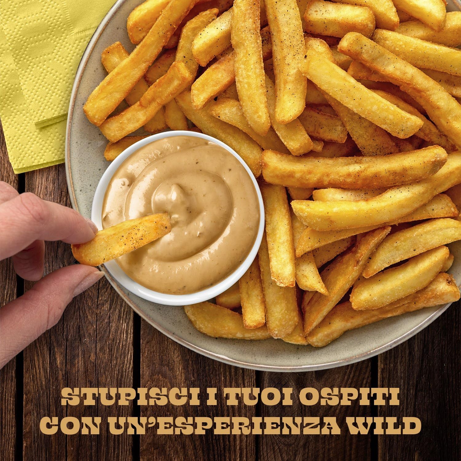 Thumbnail 6 de Old Wild West Salsa: trio da 3 vasetti da 185 g ciascuno (555 g) – gusto cremoso, medium-dolce e leggermente affumicato