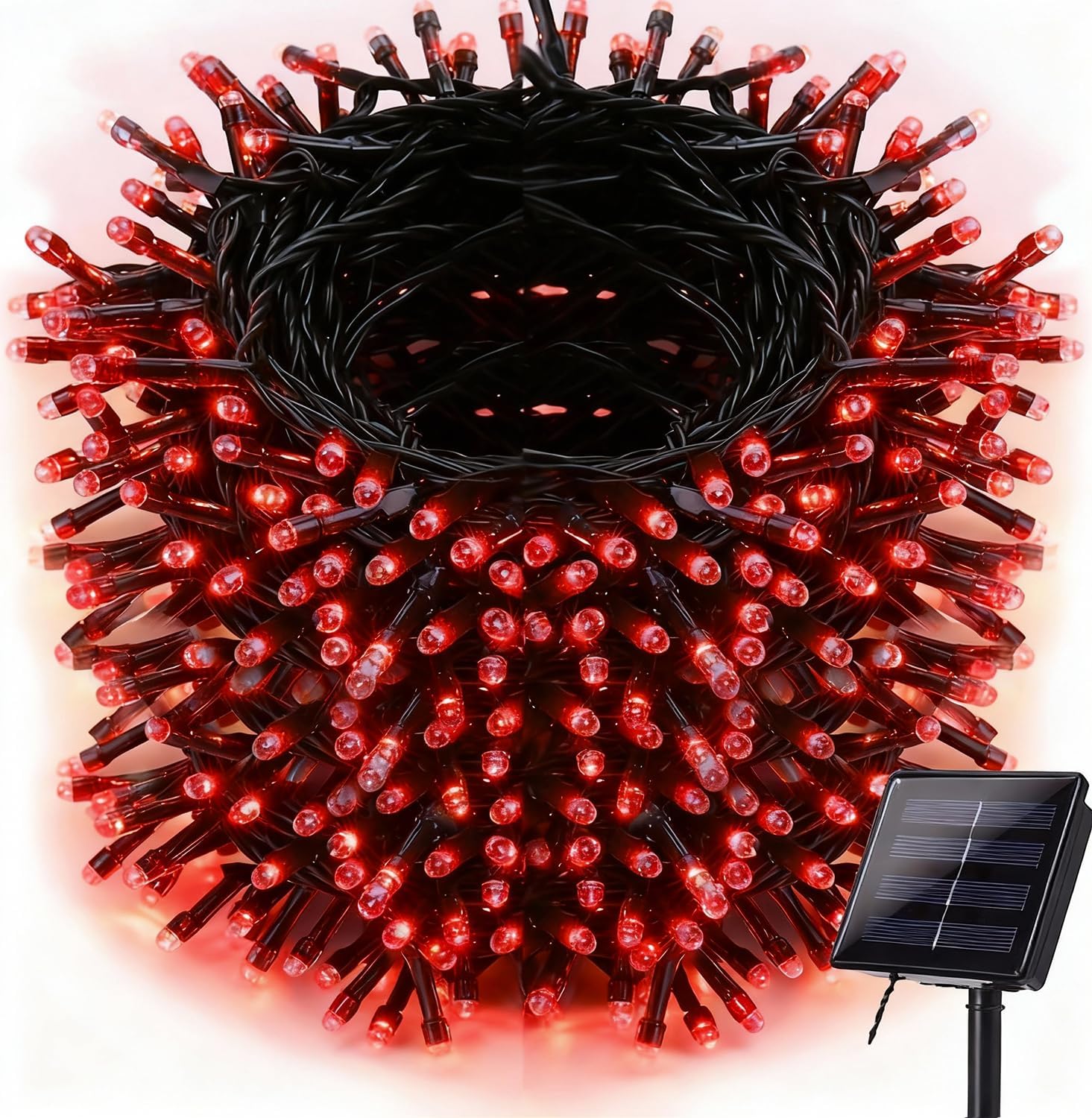 Detalle de iShabao Solar Christmas String Lights 98.4 ft